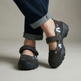 Celena - Gepolsterte Slipper – Schwarz