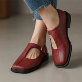 Ysavienne - Gepolsterte Ballerinas – Rot