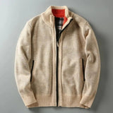 Theo | Cumberland Jacke für stilbewusste Herren – Beige