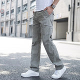 Clara | Hampton Cargo Hose Herren Komfort Stil – Grau