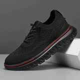 Orthopädische Herrenschuhe in breiter Passform – Schwarz