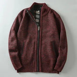 Theo | Cumberland Jacke für stilbewusste Herren – Burgund