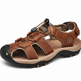 Orthopädische Sandalen für Herren | Fußgewölbestütze & Schmerzlinderung – Braun