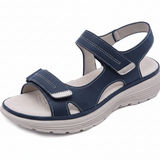Orthopädische Sandalen für Damen mit Einlegesohle – Blau
