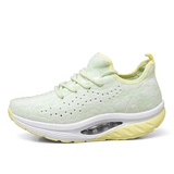 Orthopädische Laufschuhe für Damen | Fußgewölbestütze – Limette