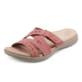 Orthopädische Sandalen für Damen | Slip-Ons mit Fußgewölbestütze – Rosa