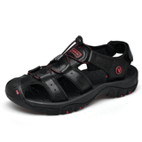 Orthopädische Sandalen für Herren | Fußgewölbestütze & Schmerzlinderung – Schwarz