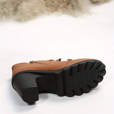 Jamilla | Stiefel mit Reißverschluss und Absatz