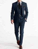Männer Anzug für Hochzeit – Marineblau