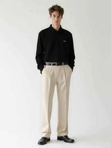 Maßgeschneiderte Slim-Fit Hose – Khaki