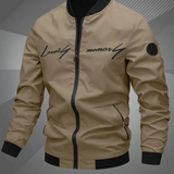 Matthias | Herren College Bomberjacke – Khaki