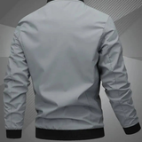 Matthias | Herren College Bomberjacke – Grau