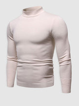 Alexander | Herren Frühlings Slim-Fit Rollkragenpullover – Khaki