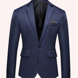 Levin | Herren Blazer mit Business Schnitt – Marineblau