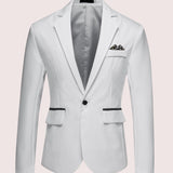 Levin | Herren Blazer mit Business Schnitt – Weib