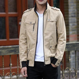 Alexander | Herrenjacke mit Taschen – Khaki