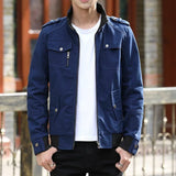 Alexander | Herrenjacke mit Taschen – Blau