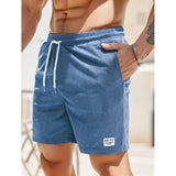 Milo | Herren Freizeitshorts mit Kordelzug Relaxed Fit – Marineblau
