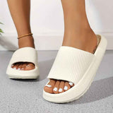 Milou – Klassische Slide-Sandalen für Damen – Weiss