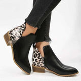 Moderne Stiefeletten Damen – Schwarz