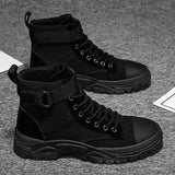 Motorradstiefel Herren – Schwarz