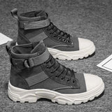 Motorradstiefel Herren – Grau