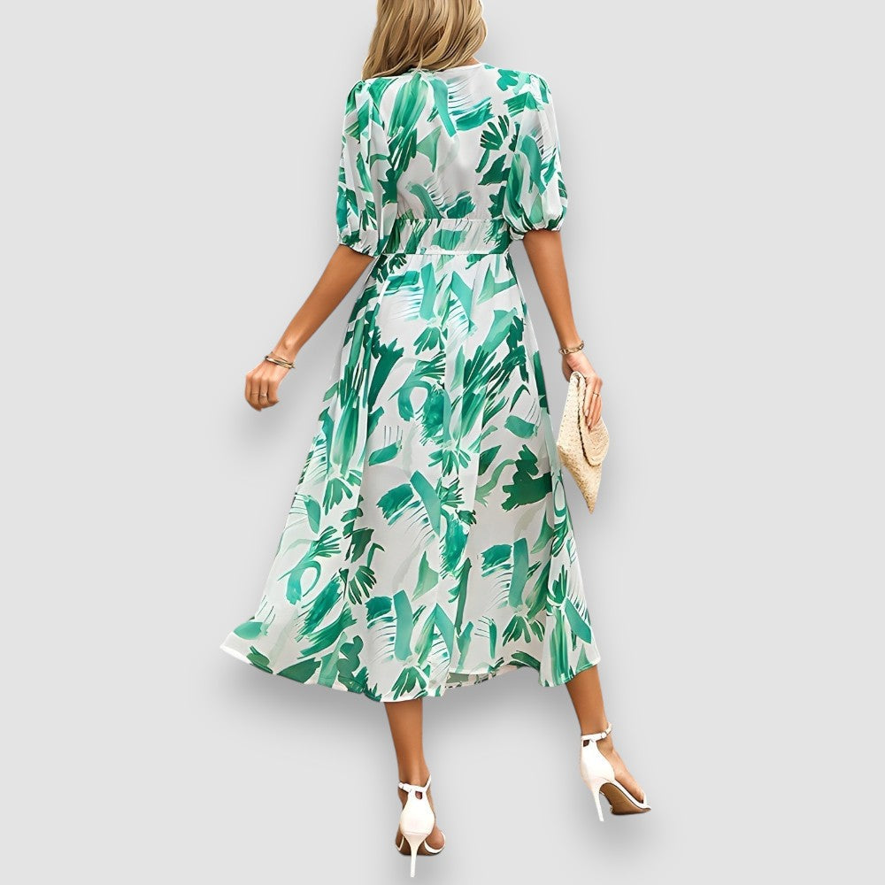 Bella | Theresa Florales Midikleid