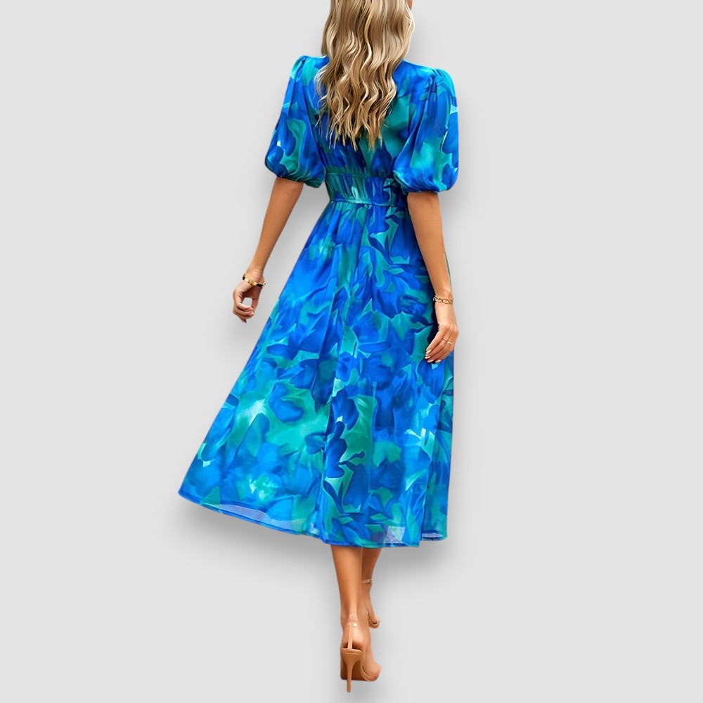 Bella | Theresa Florales Midikleid