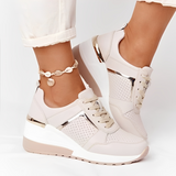 Lenora - Stilvolle und modische Damensneaker – Beige
