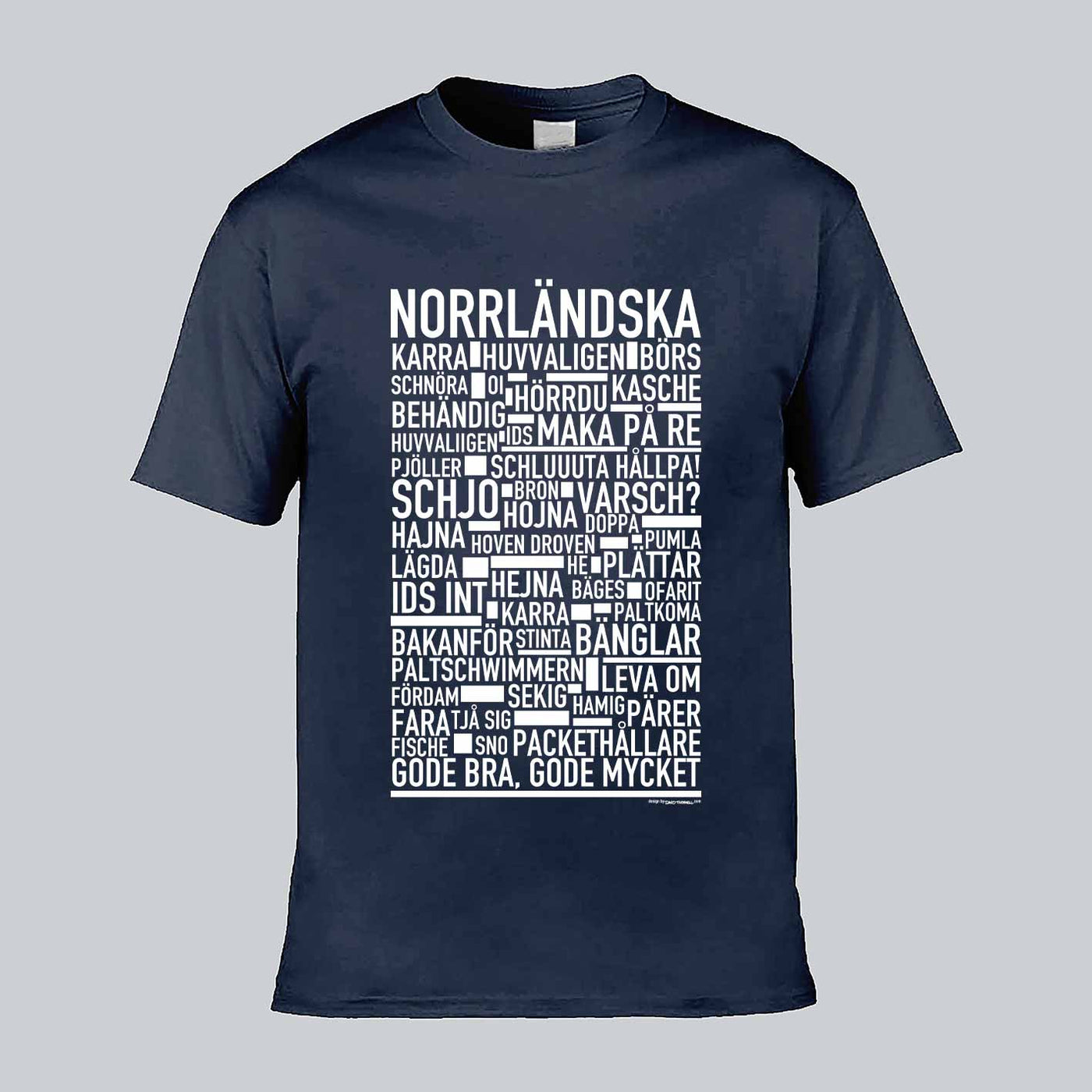 VALE T-Shirt with Northern Swedish Dialect Print