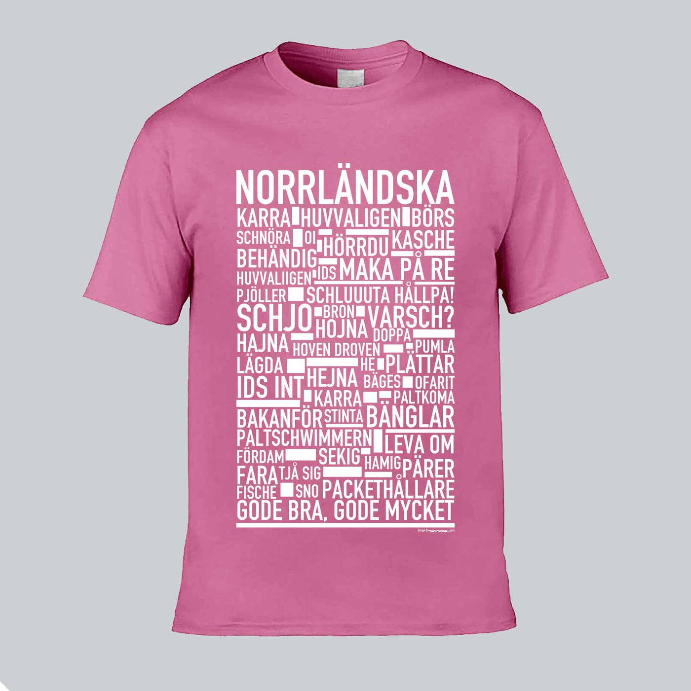 VALE T-Shirt with Northern Swedish Dialect Print