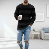 Norweger Pullover Herren – Schwarz
