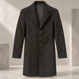 Oskar | Herren Moderne Winterjacke Langarm – Schwarz