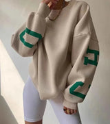 Oversize Pullover – Khaki