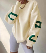 Oversize Pullover – Beige