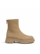 Sophie | Damen Stiefeletten modern stilvoll elegant – Khaki