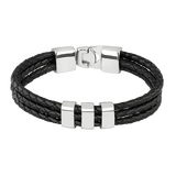 Personalisiertes Armband Männer – Silber