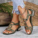 Jessalina - Raffinierte Slingback-Ballerinas – Salbeigrün