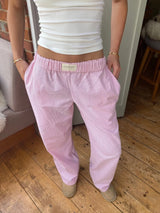 Marie | Lounge-Hose Damen stilvoll und bequem geschnitten – Rosa