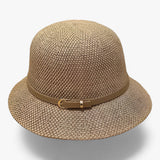 Faltbarer Sonnenhut mit UV-Schutz für Damen – Khaki