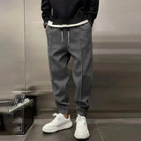 Tom | Komfortable Herren Jogginghose sportlich chic – Dunkelgrau