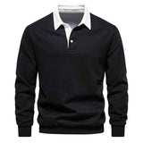 Polo Pullover Herren – Schwarz