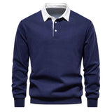 Polo Pullover Herren – Marineblau