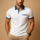 Poloshirt Herren Kurzarm – Weiß