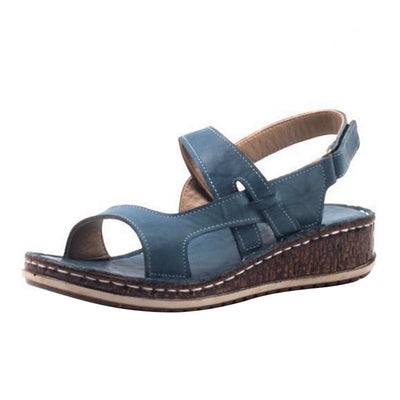 Damen Freizeit Verstellbaren Riemen Sandalen | Offener Zeh