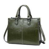 Renata – Elegante Tote Handtasche – Algen