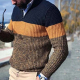 Pullover Mit Reißverschluss Herren – Braun