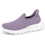 Orthopädische Sneaker für Damen zum Hineinschlüpfen – Lila