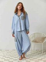Pyjama Set – Blau