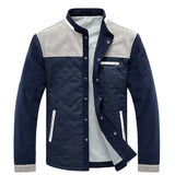 Radulf | Herren Stepp-Jacke mit Stehkragen – Checkered